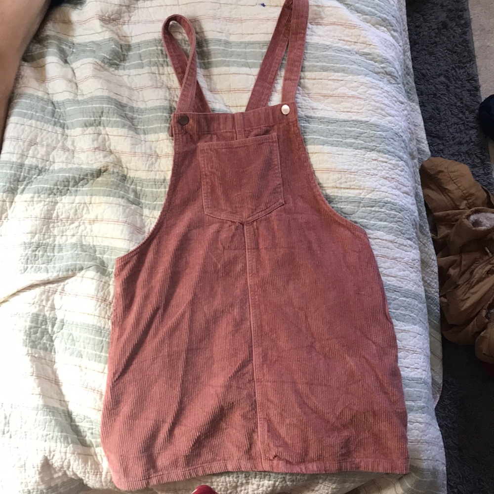 Corduroy Overall Skirt
